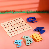 Shape Lacing Board - SmartBee Toys